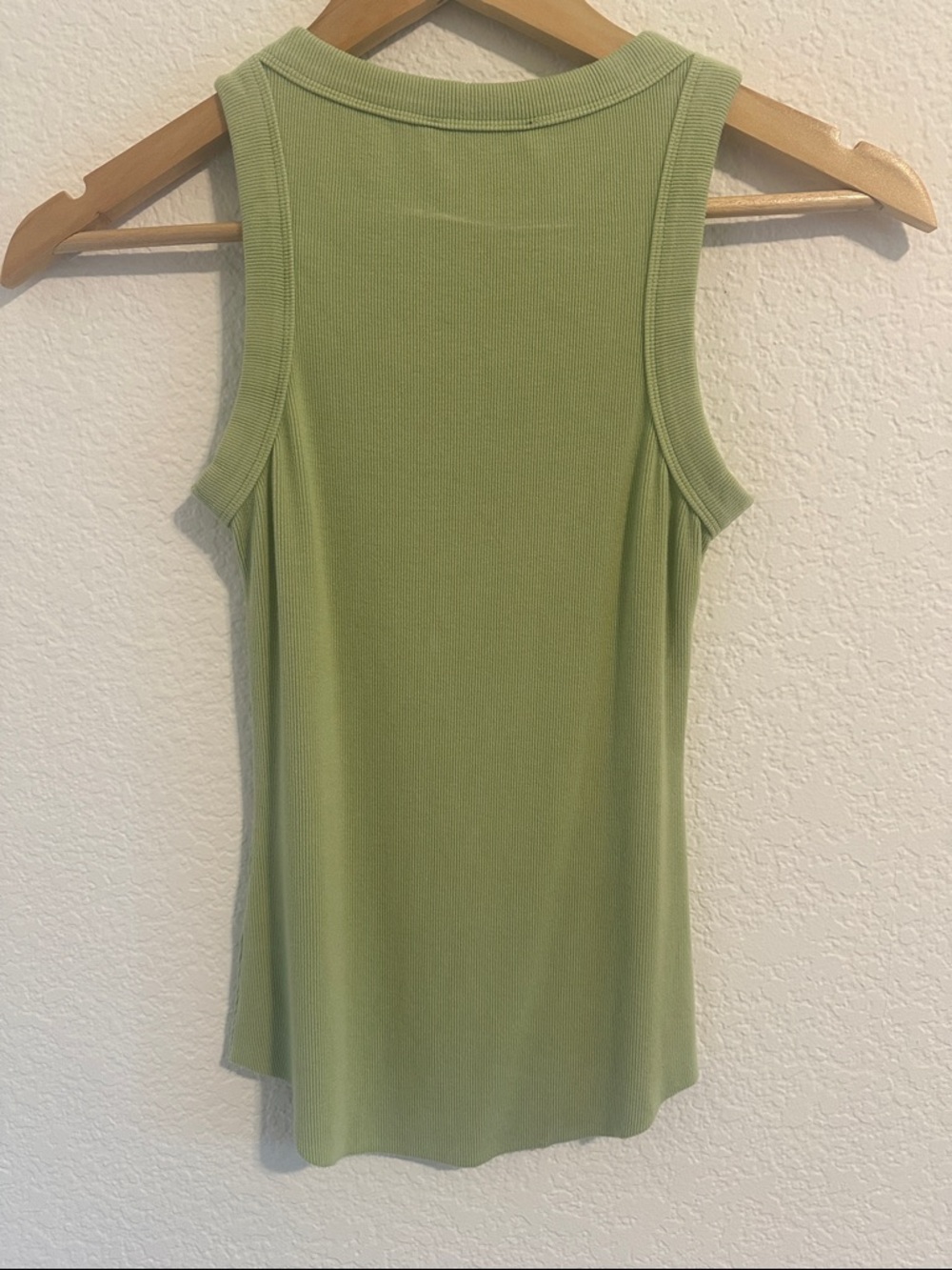 Lulus Daily Direction Light Green Ribbed Tank Top - Size M - Picture 6 of 9